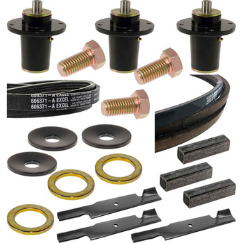 Deck Moving Parts Maintenance Kit For Hustler Hustler Super S 52" Model 941393