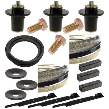 Deck Moving Parts Maintenance Kit For Hustler Super SF 72" Model 943530