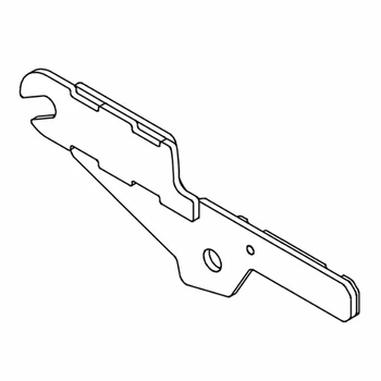 114835 RIGHT HAND ROLLER MOUNTING Hustler