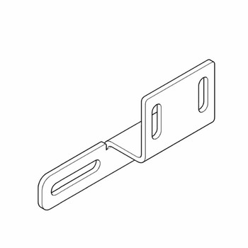 114918 HYDRAULIC DECK ADJUSTER MOUNTING BRACKET Hustler