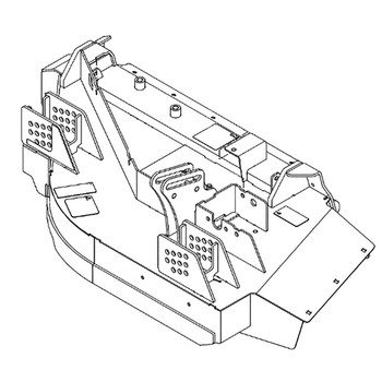 551824 - SERVICE DECK SUPER 10 - Hustler