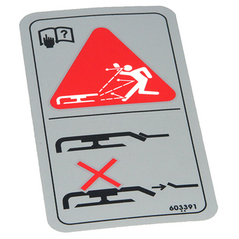 603391 - DECAL RUBBER FLAP - Image 1