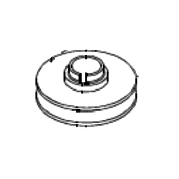 799155 - PULLEY 3.4 IN OD 1.004 IN ID - Hustler