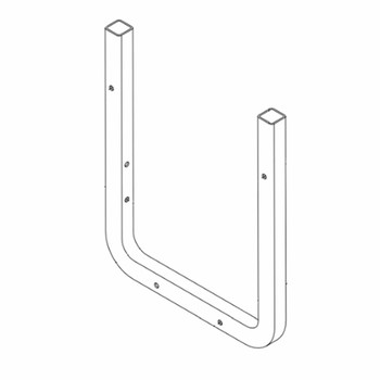 108171 FRAME MOUNTING TUBE Hustler