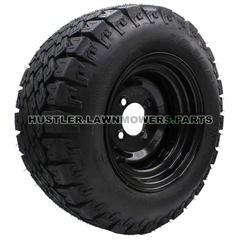 607815 - TIRE/WHEEL 20X8.00-10 BLK - Hustler - Image 1