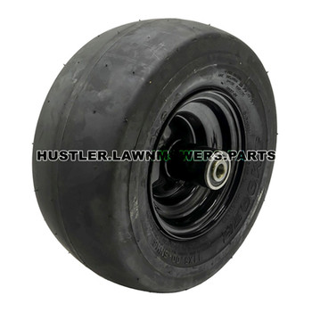 607934 - TIRE/WHEEL 11x5.00-5 BLK - Hustler - Image 1