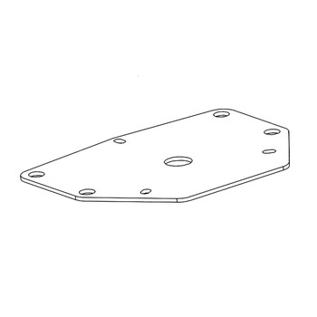 109679 - CAUTION LIGHT BRACKET DIESEL Z - Hustler