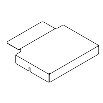 110458 - PULLEY COVER LH - Image 1