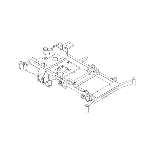 556452 - SERVICE FRAME 72 IN DECK - Hustler