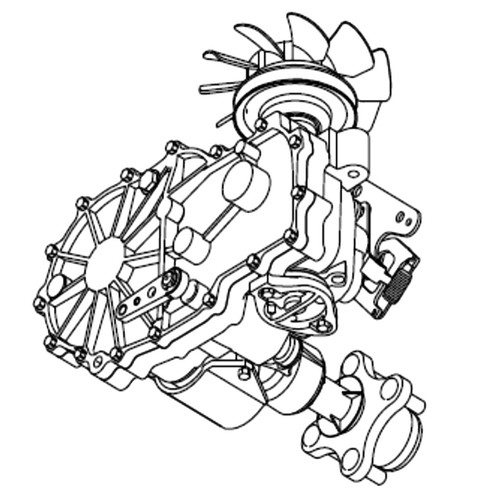 608512 - TRANS ZT3200 20.69 - Hustler Original Part - Image 1