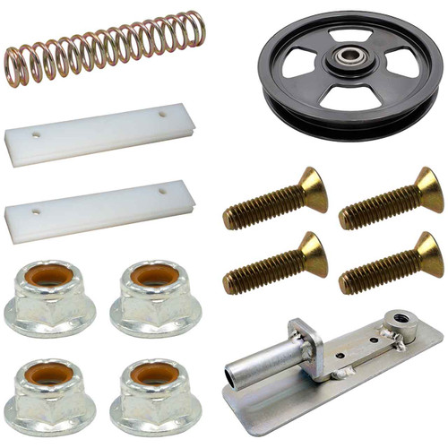 Idler Slide Complete Kit With Pulley For Hustler Mower Super SF 72 Model 943530