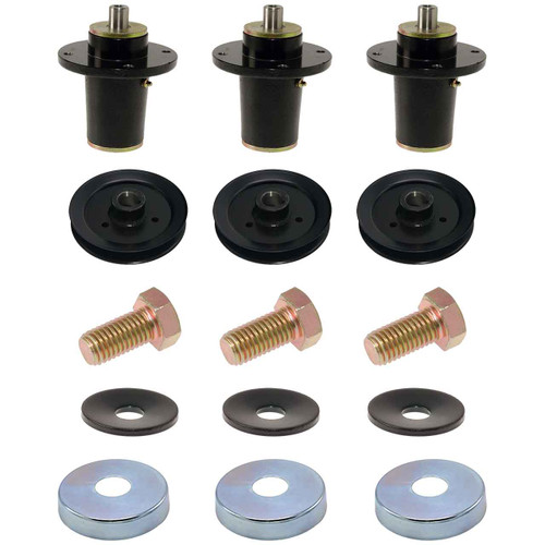 Complete Spindle Kit With Pulleys For Hustler X-One 52" Model 941831