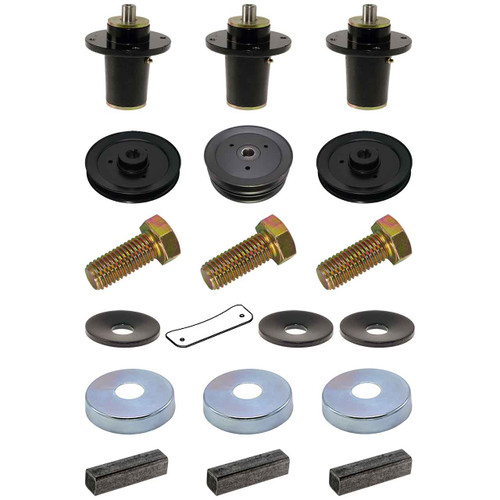 Complete Spindle Kit With Pulleys For Hustler Super SF 60" Model 943506