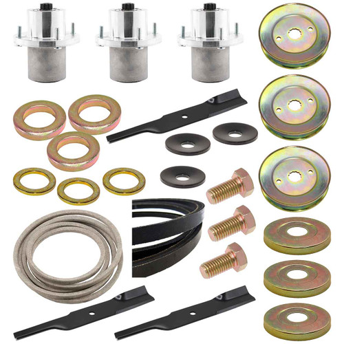 Complete Deck Moving Parts Maintenance Kit For Hustler FasTrak SDX 48" Model 941674