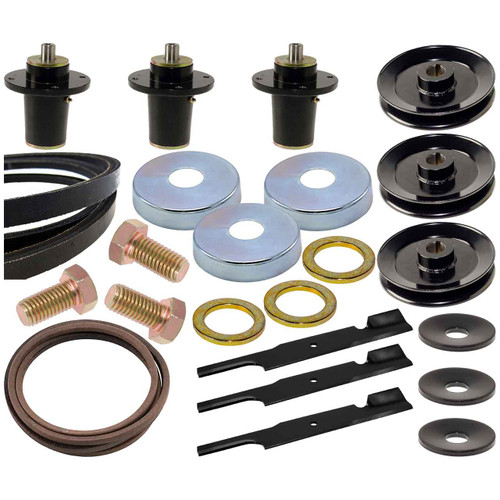 Complete Deck Moving Parts Maintenance Kit For Hustler X-One 60" Model 941898