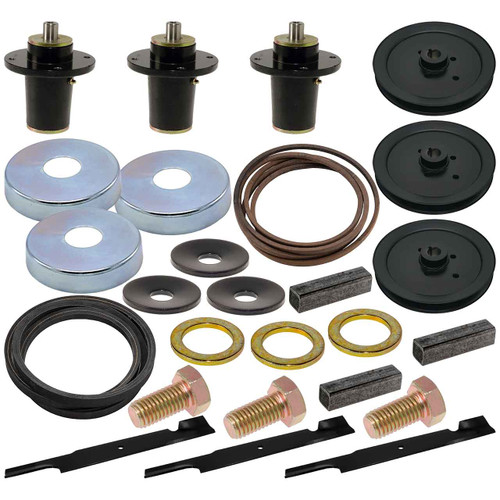 Complete Deck Moving Parts Maintenance Kit For Hustler HyperDrive 72" Model 943027