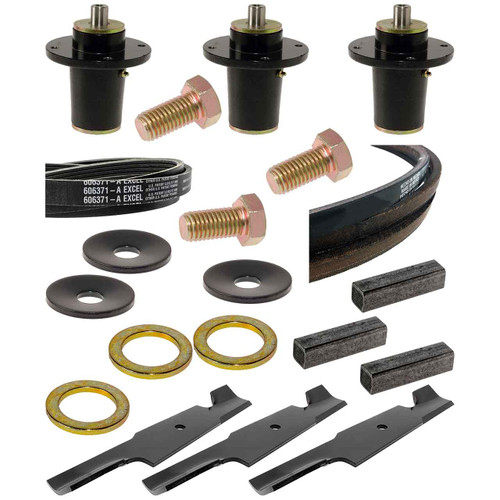Deck Moving Parts Maintenance Kit For Hustler Hustler Super S 48" Model 943126