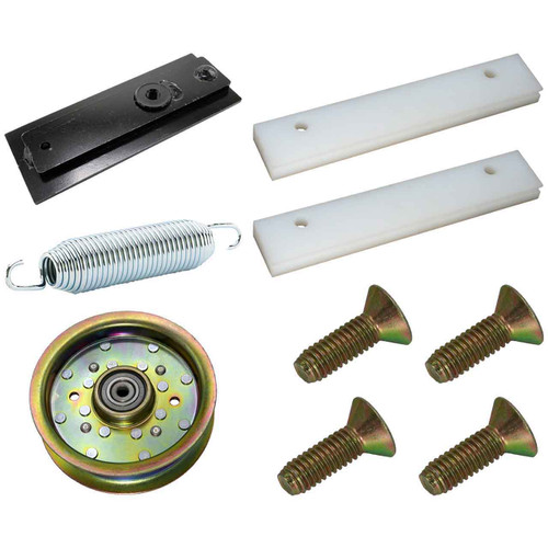 Idler Slide Complete Kit With Pulley For Hustler Mower Hustler Super S 52 Model 943134