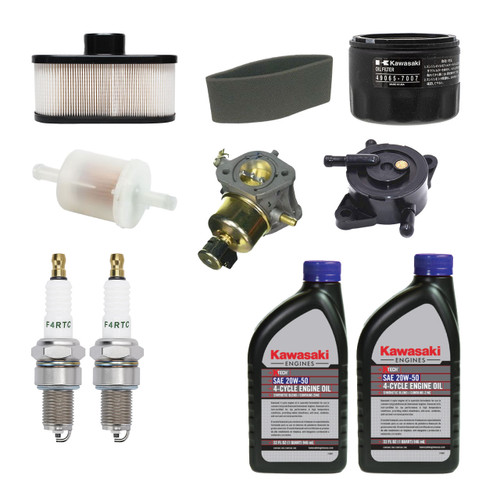 Complete Carb And Tune-Up Kit For Hustler 942268 TrimStar 54" FS651 - 22HP Engine