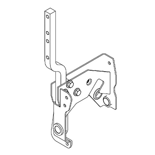 604409 - LEFT HAND STEERING BOX SUB - Hustler