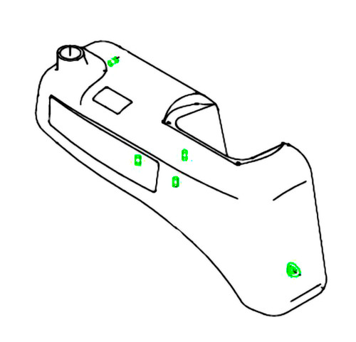 786467 - FUEL TANK R.S.(CONSOLE) - Image 1