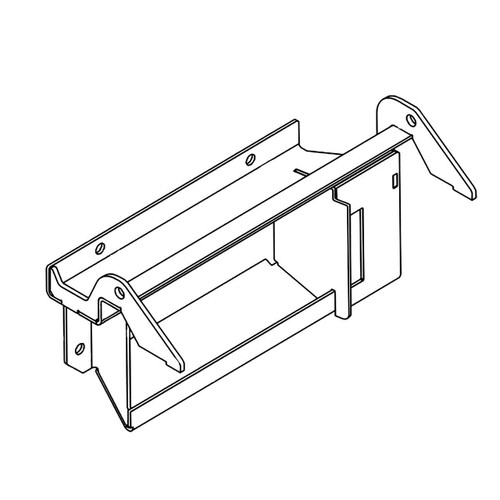 121648 - ADAPTER MOUNTING 54 IN DECK TWO BAG CATCHER - Hustler