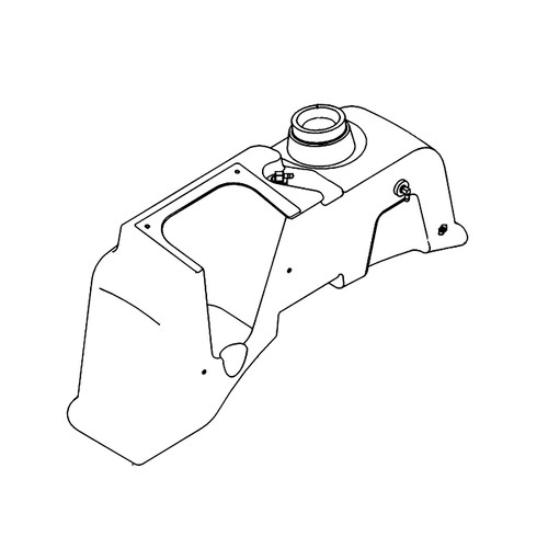 606600 - TANK FENDER RH - Image 1