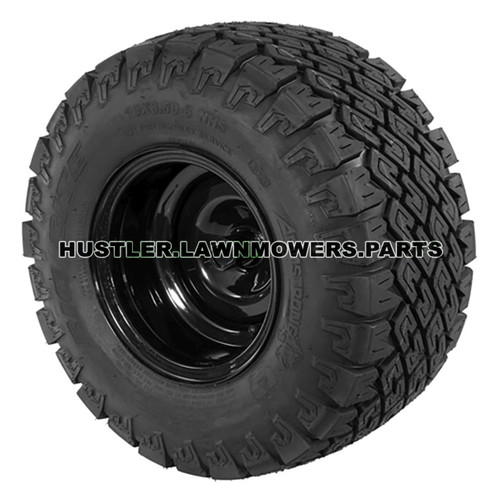 607809 - TIRE/WHEEL 18X8.50-8 BLK - Hustler - Image 1