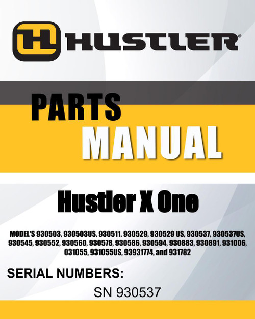 Hustler X One  -owners-manual-hustler-lawnmowers-parts.jpg