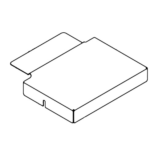 110458 - PULLEY COVER LH - Image 1