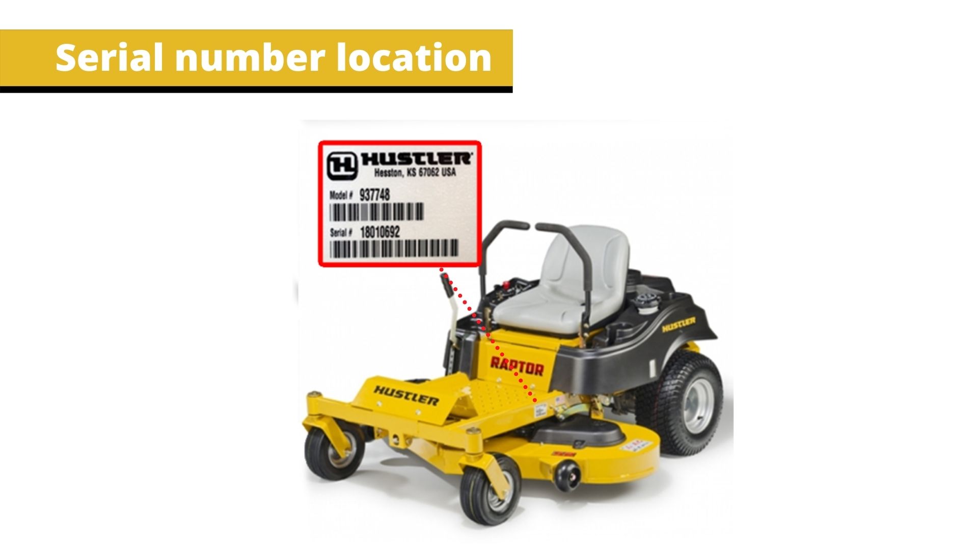 Lawn Mower Serial Number