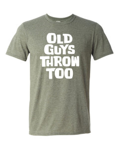 Old Guys Throw Too Military Heather T Old Guys Throw Too Military Heather T