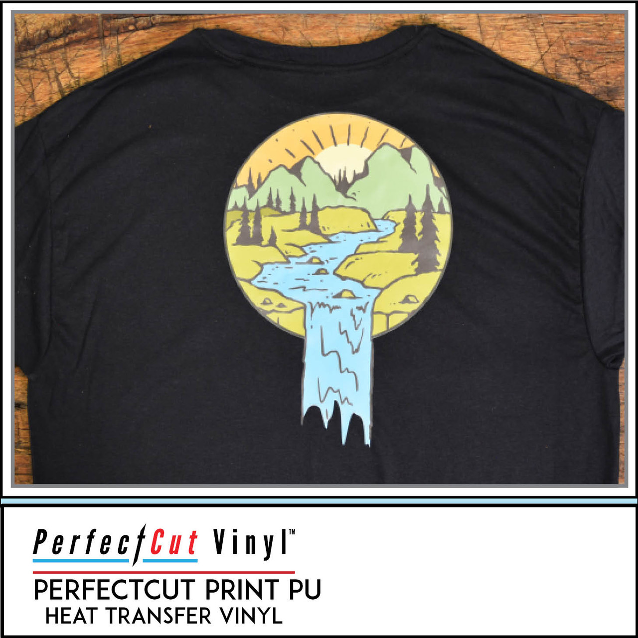 PerfectCut Print PU Heat Transfer Vinyl for Ecosolvent, Solvent, Latex ,  and UV Inks