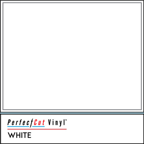 Matte White Craft Vinyl 30" x 20 Yards (Opaque Permanent Adhesive)