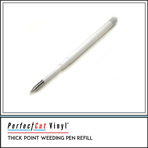 Thick point weeding pen refill