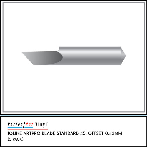 Ioline ArtPro Blade Standard 45, Offset 0.42mm (5 Pack) 5-Pack – PerfectCut Vinyl