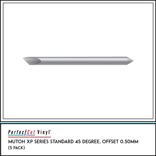 Mutoh XP Series Standard 45 Degree, Offset 0.50mm (5 Pack) 5-Pack – PerfectCut Vinyl