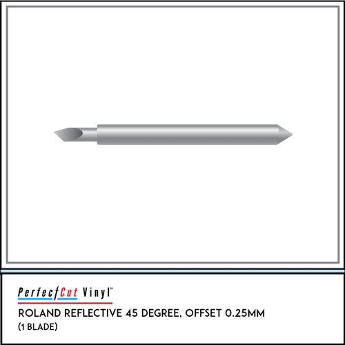 Roland Reflective 45 Degree, Offset 0.25mm (5 Pack) 5-Pack – PerfectCut Vinyl