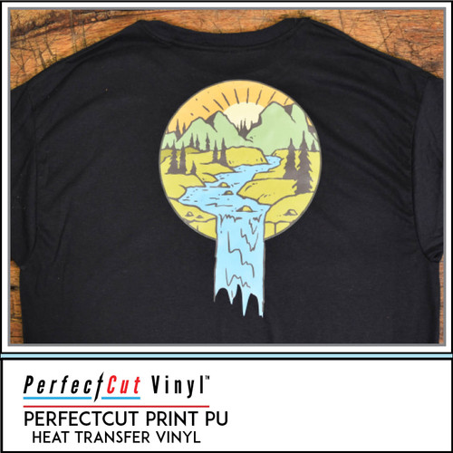 PerfectCut Print PU Heat Transfer Vinyl for Eco Solvent, Solvent, Latex, and UV Inks – PerfectCut Vinyl