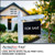 PerfectCut Vinyl 3.0mil matte white print vinyl with permanent adhesive, shown as a black "For Sale" real estate sign hanging from a white wooden post in front of a residential home.