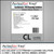 Product label for PerfectCut Vinyl Eco-Solvent & UV printer cleaning solution showing reorder number, warnings, and 1 liter / .26 gallon volume