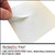PerfectCut Vinyl 3.4mil matte white print vinyl with removable adhesive and split-back liner, shown as a hand peeling back the corner of a cut sheet to reveal the split liner.