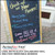 PerfectCut Vinyl 5.0mil Matte Black Chalkboard Vinyl used on an A-frame sidewalk sign with colorful chalk menu lettering