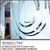 PerfectCut Vinyl Etched Glass Cut & Craft Film in Light Etch on a frosted office glass partition with a concentric-circle design