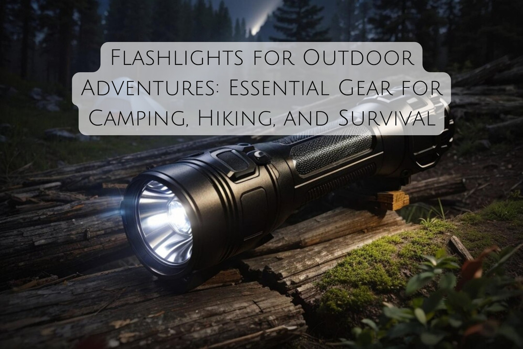 Flashlights for Outdoor Adventures: Essential Gear for Camping, Hiking, and Survival