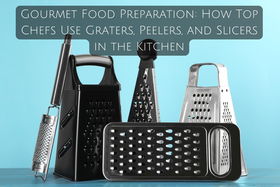 Gourmet Food Preparation: How Top Chefs Use Graters, Peelers, and Slicers in the Kitchen
