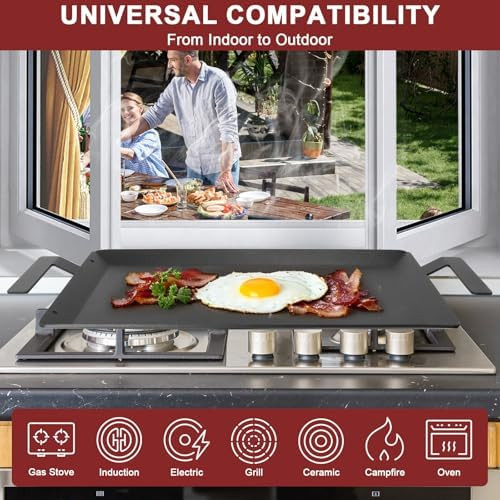 Electric Cooktop Outdoor Kitchen Gas Stove Top Carbon Steel