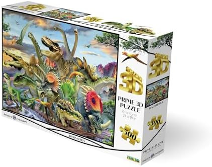 Prime 3dprime 3d Giordano Dogs 500 Piece 3d Jigsaw Puzzle