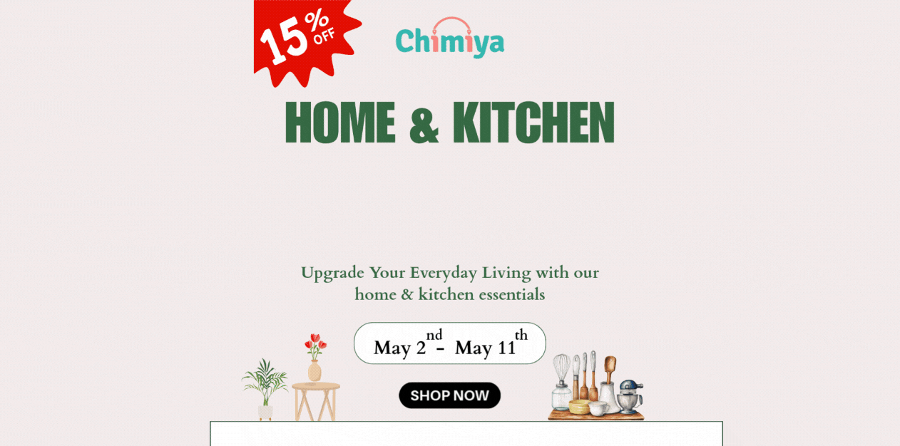 Home & Kitchen Mega Sale