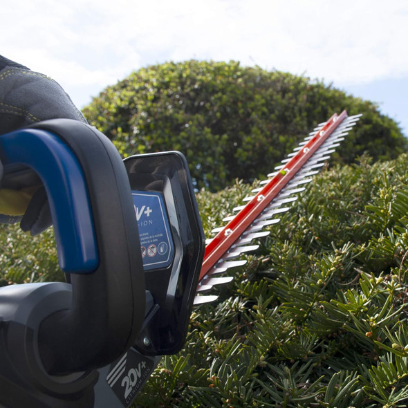 Westinghouse Outdoor Power Equipment Cordless Hedge Trimmer, 2.0 Ah Battery and Rapid Charger Included